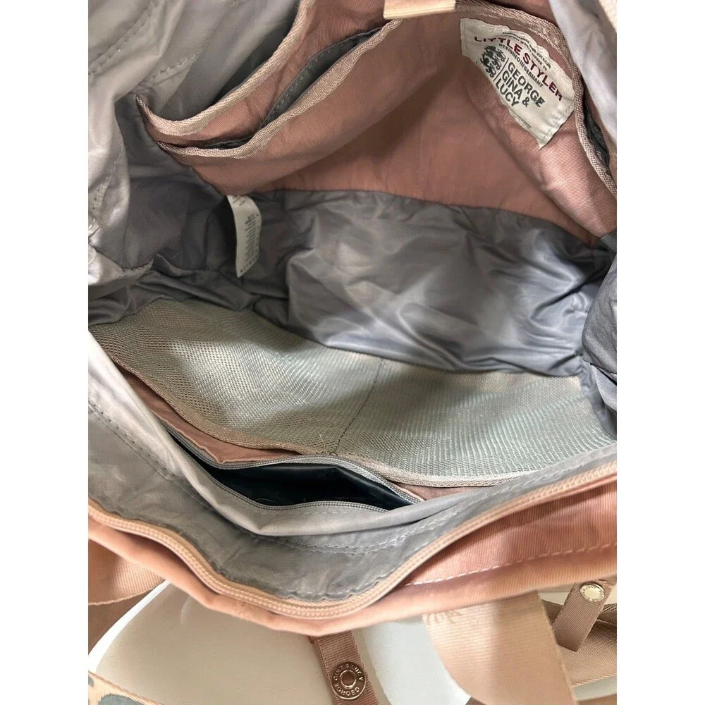 George Gina & Lucy‎ GGL Styler Bag Strappy 2000s Hand Bag y2k M/Large Pink